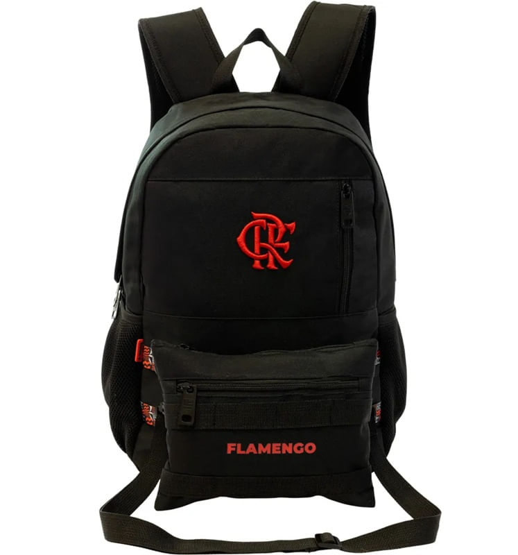 Mochila Esportiva Flamengo com Bolsa Transversal - Loja Oficial do Flamengo