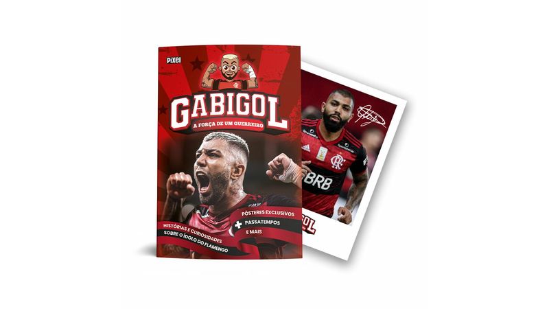 Livro Gabigol - A força de um guerreiro - Loja Oficial do Flamengo