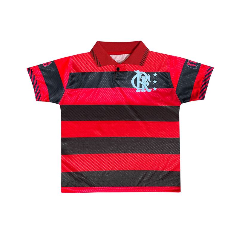 Camisa Infantil Flamengo 1995 - Edição Retrô Oficial - Loja Oficial do Flamengo