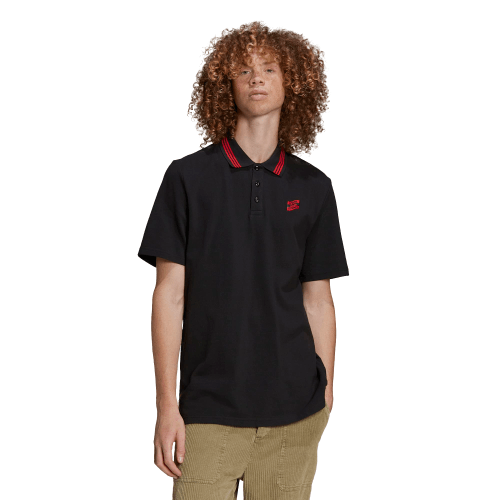 Camisa Polo Flamengo DNA Preta Adidas 2022 - Loja Oficial do Flamengo