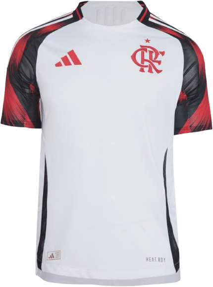 Manto Flamengo Authentic Jogo 2 Adidas 2025 - Loja Oficial do Flamengo