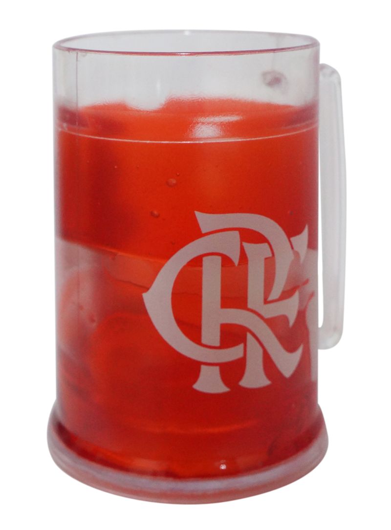 Mini Caneca Gel Vermelha Beto 300ml Flamiguinhos - Loja Oficial do Flamengo
