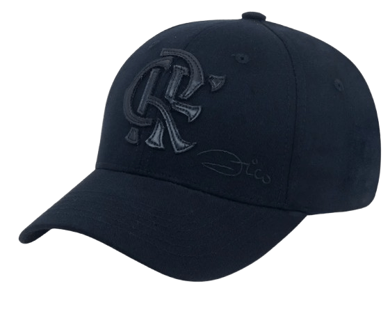 Boné Flamengo Aba Curva CRF Zico Preto Super Cap - Loja Oficial do Flamengo