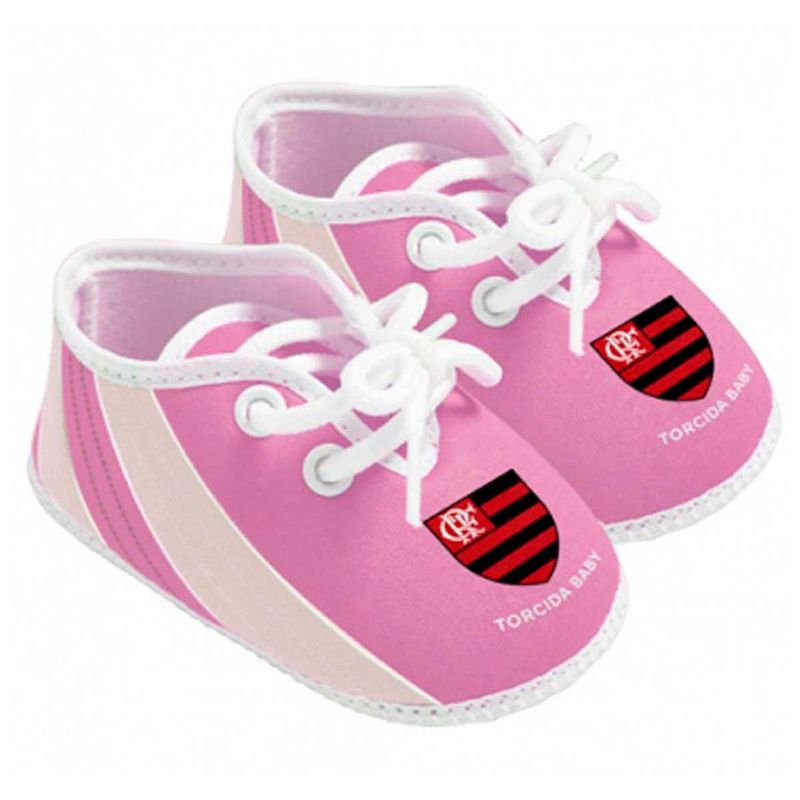 Chuteira Flamengo Rosa Bebê - Loja Oficial do Flamengo