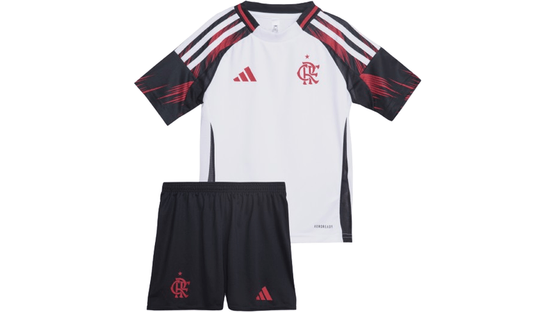 Mini Kit Flamengo Jogo 2 Adidas 2025 - Loja Oficial do Flamengo