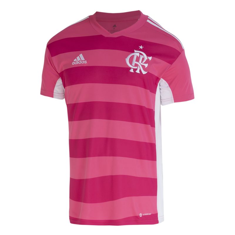 Camisa Flamengo Outubro Rosa Adidas 2022 - Loja Oficial do Flamengo