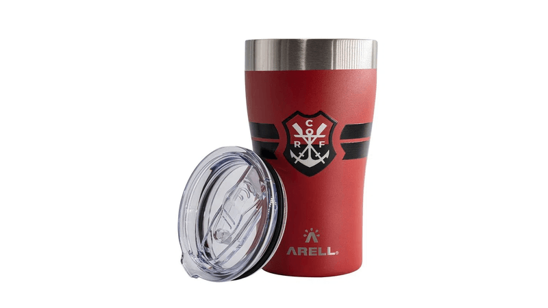 Copo Térmico Flamengo Remo Vermelho Arell 500ml - Loja Oficial do Flamengo