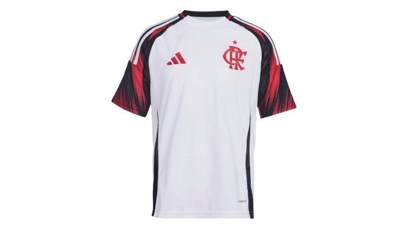 Manto Flamengo Infantil Jogo 2 Adidas 2025 - Loja Oficial do Flamengo