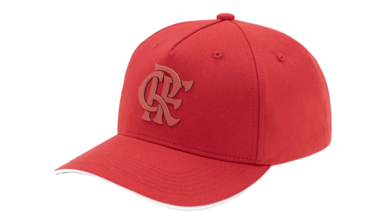 Boné Flamengo Aba Curva Dora Vermelho Super Cap - Loja Oficial do Flamengo