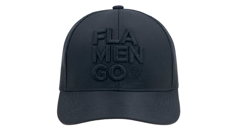 Boné Flamengo CRF Preto Super Cap - Loja Oficial do Flamengo