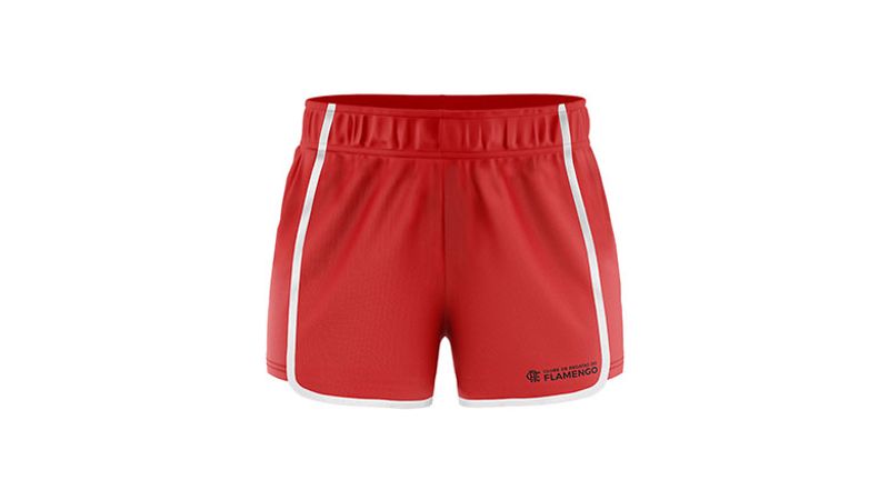 Short Flamengo Feminino Fencing Braziline - Loja Oficial do Flamengo