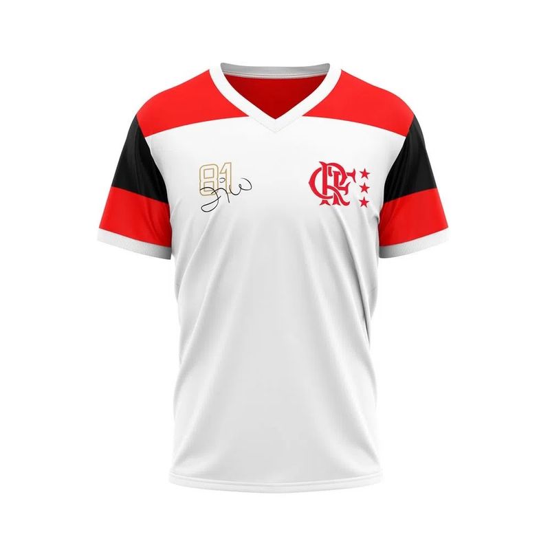 Camisa Infantil Flamengo Retro Zico Braziline - Loja Oficial do Flamengo