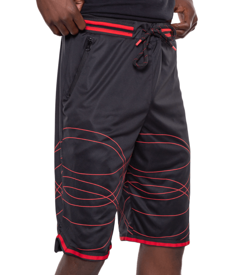 Bermuda Flamengo Ondas Sint Preta Starter - Loja Oficial do Flamengo