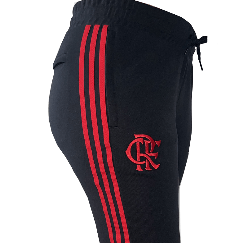 Calça Flamengo Feminina Moletom Adidas 2023 - Loja Oficial do Flamengo
